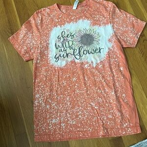 SOLD Bella canvas - wild as a sunflower